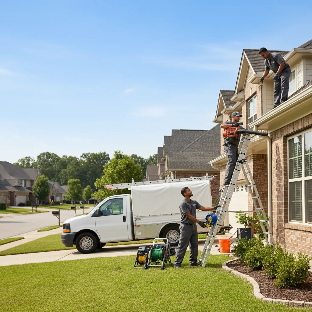 Home Gutter Service in Meeker, OK near me